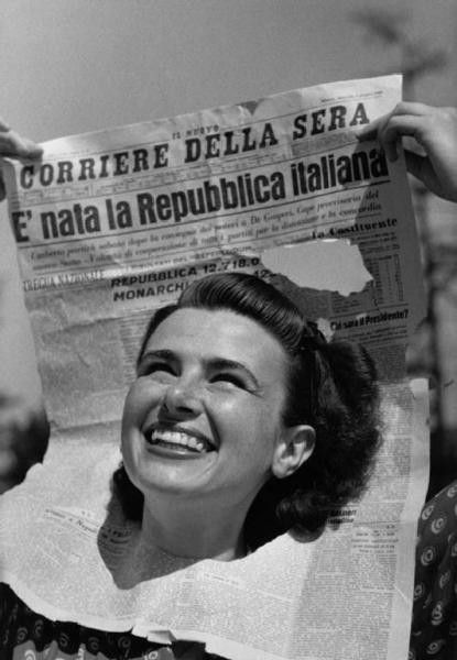 Festa Della Repubblica Chi La Ragazza Della Foto Simbolo