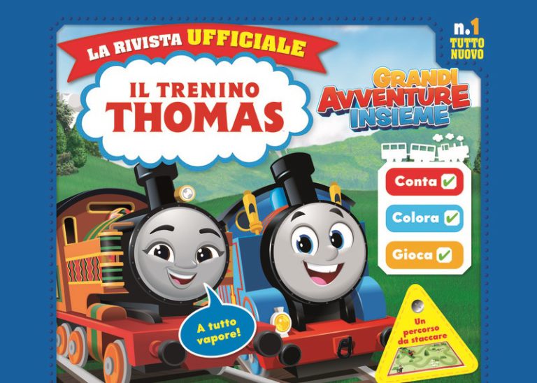 "Il Trenino Thomas - La Rivista Ufficiale", Arriva Oggi In Edicola ...